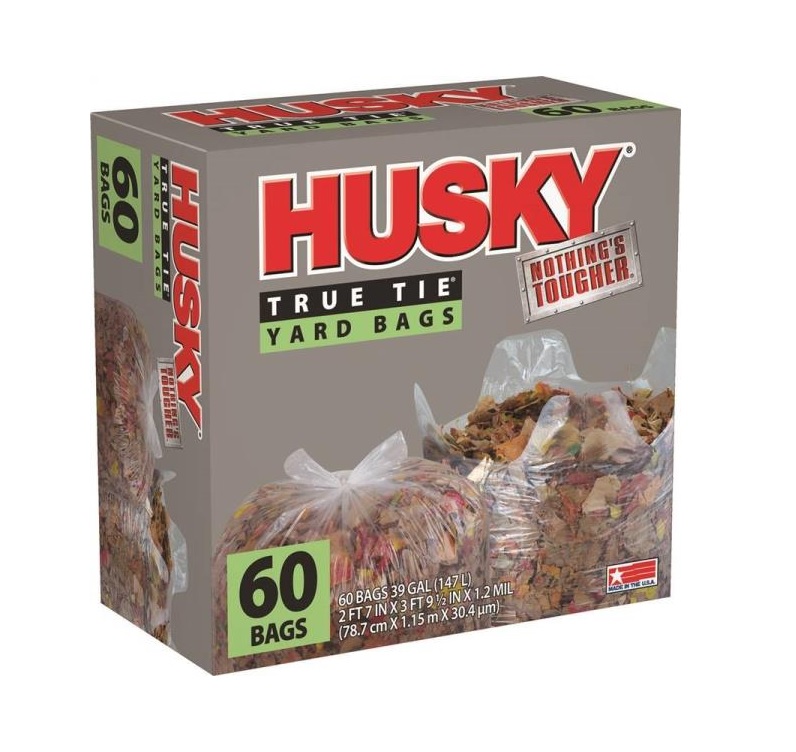 Husky HK39WC060C Yard Bag, 60 Bags 73257013208 eBay