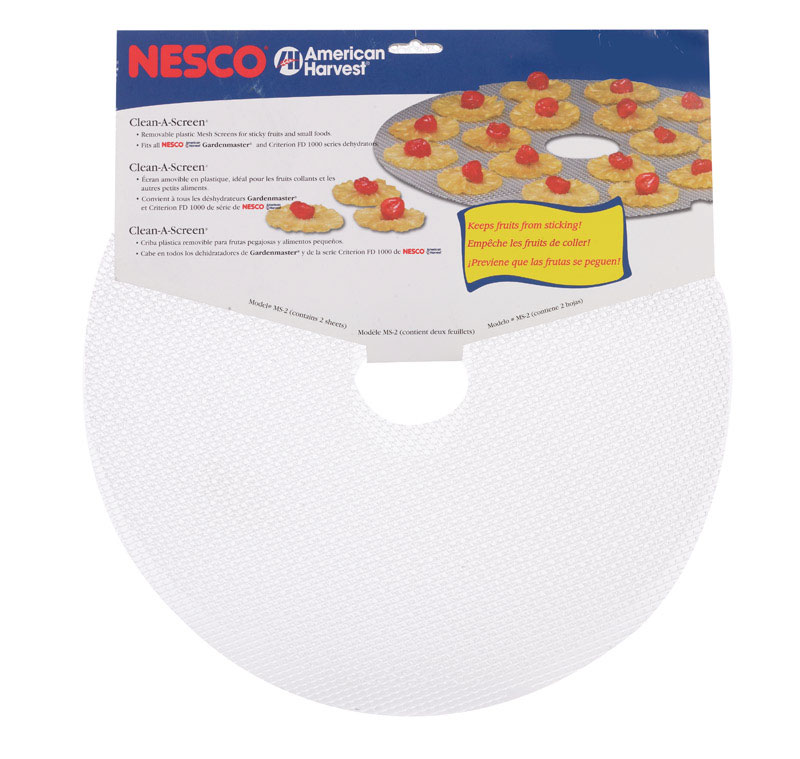 Nesco MS26 Foodscreen Dehydrator Accessory, Set Of 2